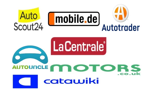 Europas bedste automotive Classified Ads Platforms-logoer