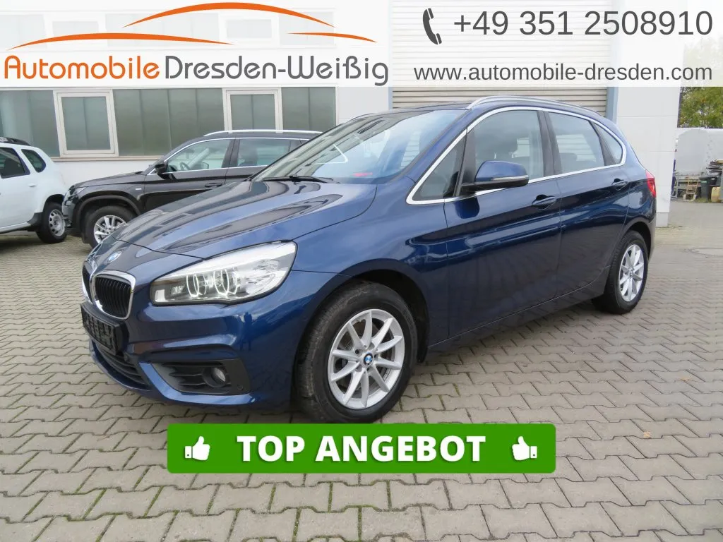 BMW 218 GRAN TOURER D ADVANTAGE*NAVI*VOLL LED*PANO* Image 1