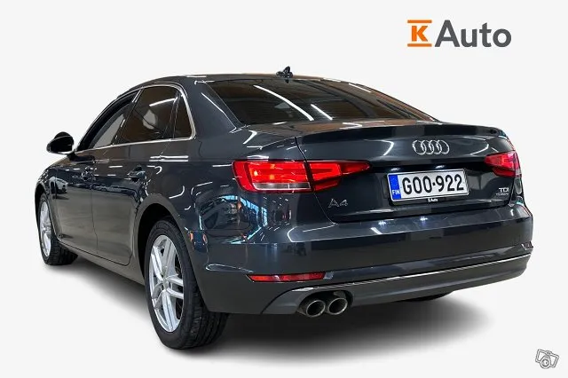 Audi A4 Sedan 2,0 TDI 140 kW quattro S tronic * Digimittari / MMI-Navi / Nahka/alcantara / Sähköpenkit * Image 2