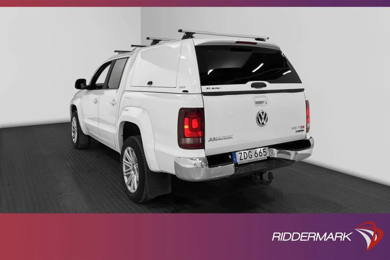 Volkswagen Amarok Aviater 3.0 4M Värmare Dragkrok Skinn Moms Image 2